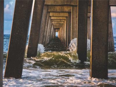Le coucher de soleil était malade!